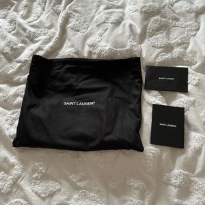 Saint Laurent Dust Bag - 14”x11”